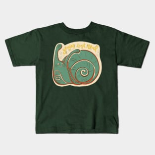 Gender isn’t real snail Kids T-Shirt